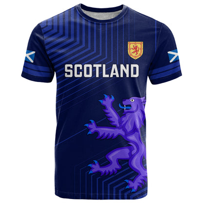 Custom Scotland Rugby T-Shirt Go Scottish Graphic Tee