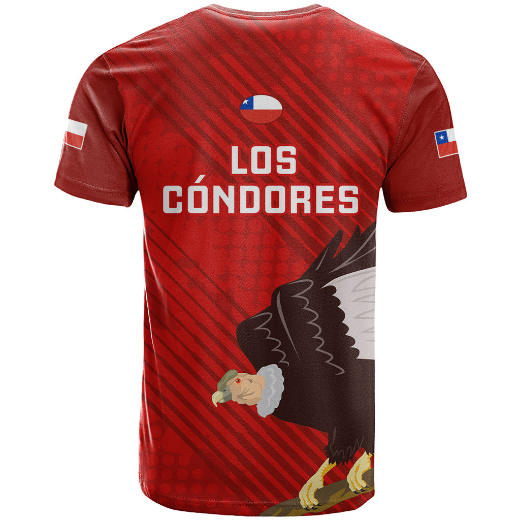 Chile Rugby T-Shirt Los Condores World Cup Graphic Tee