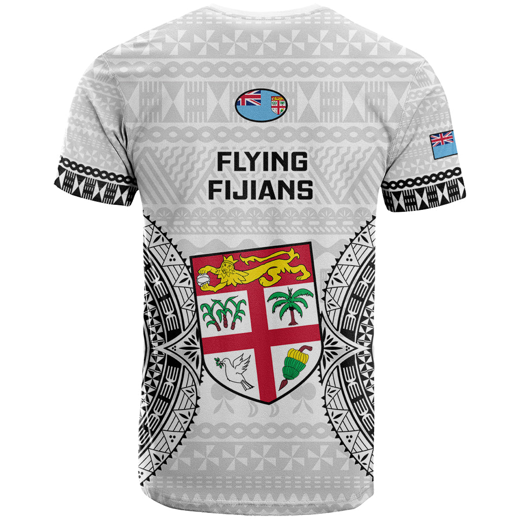 Fiji Rugby T-Shirt Go Champions World Cup Fijian Tapa Pattern Graphic Tee