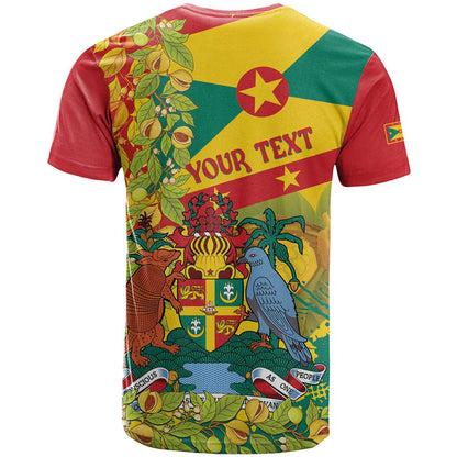 Personalized Grenada Spicemas 2025 T-Shirt Spice Isle Nutmeg Cocoa Pod Graphic Tee