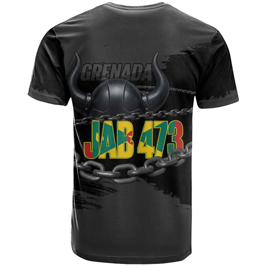Grenada Jab Jab 473 T-Shirt Spicemas Festival Chain Grunge Style Graphic Tee