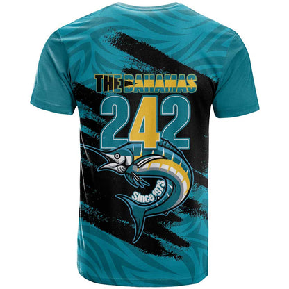 The Bahamas 242 Day T-Shirt Bahamian Independence Anniversary Graphic Tee