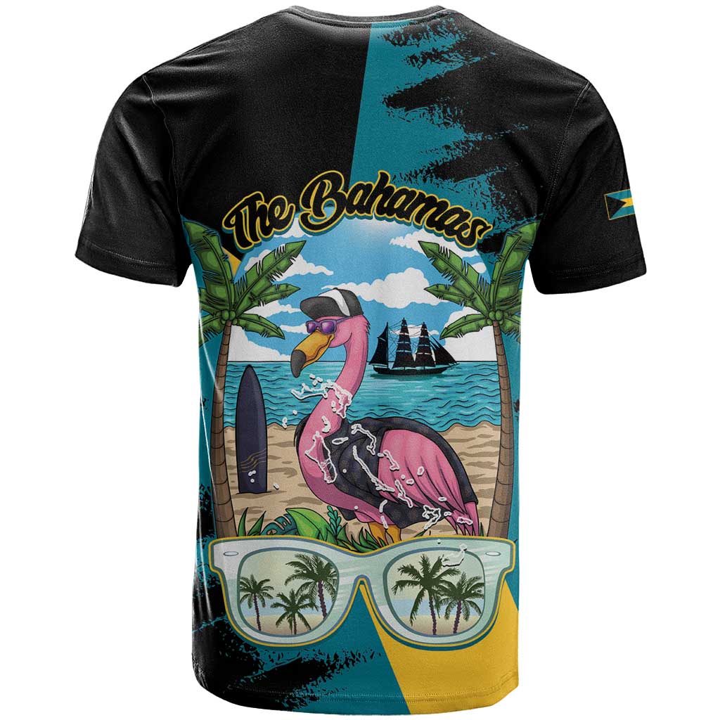 The Bahamas Flamingo T-Shirt It's Summer Time Graphic Tee