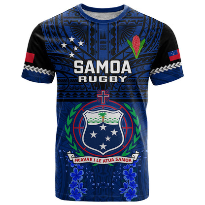 Custom Samoa Rugby T-Shirt World Cup Go Champions Manu Samoa Graphic Tee
