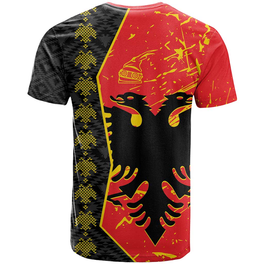 Albania Independence Day T-Shirt Albanian Proud - Flag Color Graphic Tee