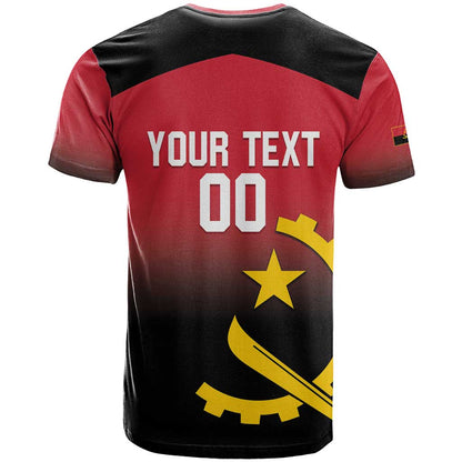 Angola Basketball Custom T-Shirt Go Champions Angolan Graphic Tee