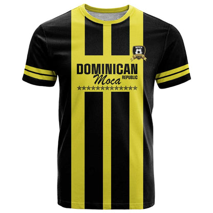 Moca Dominican Republic Football Custom T-Shirt 2025 Come On The Cradle Graphic Tee