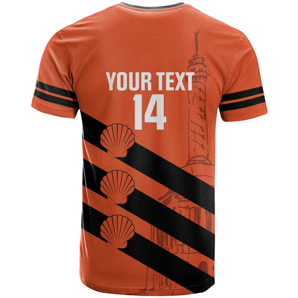 Cibao Dominican Republic Football Custom T-Shirt Vamos La Bestia Naranja Graphic Tee