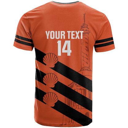 Cibao Dominican Republic Football Custom T-Shirt Vamos La Bestia Naranja Graphic Tee