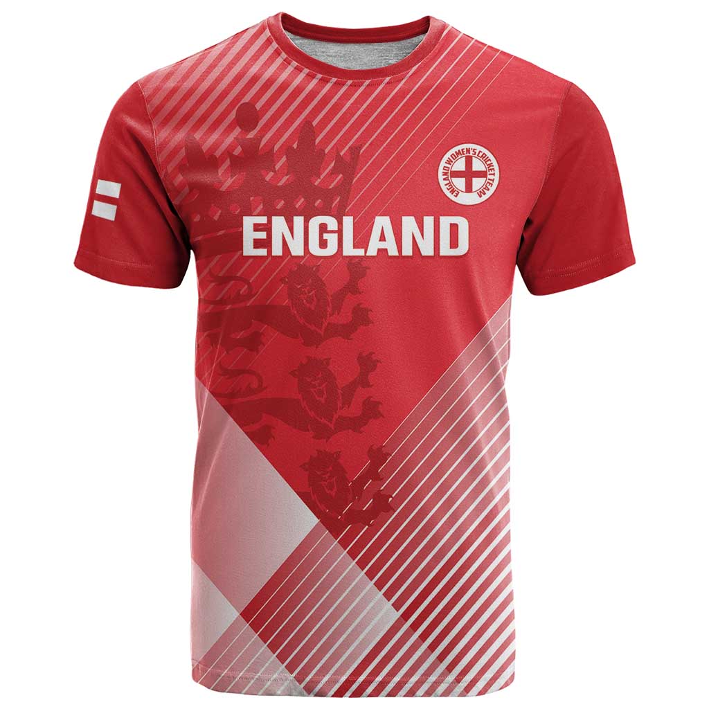 Custom England Cricket T-Shirt Go Champions Sporty Style Graphic Tee