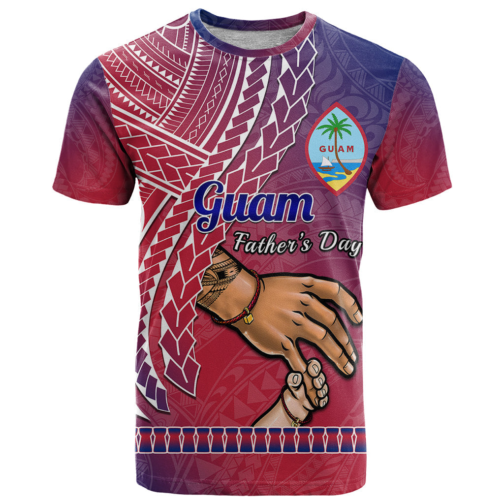 Personalised Father Day Guam T-Shirt I Love You Dad Guaman Latte Stone Graphic Tee