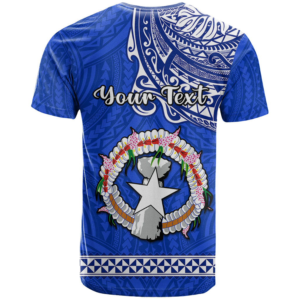 Personalised Father Day Northern Mariana Islands T-Shirt CNMI I Love You Dad Graphic Tee