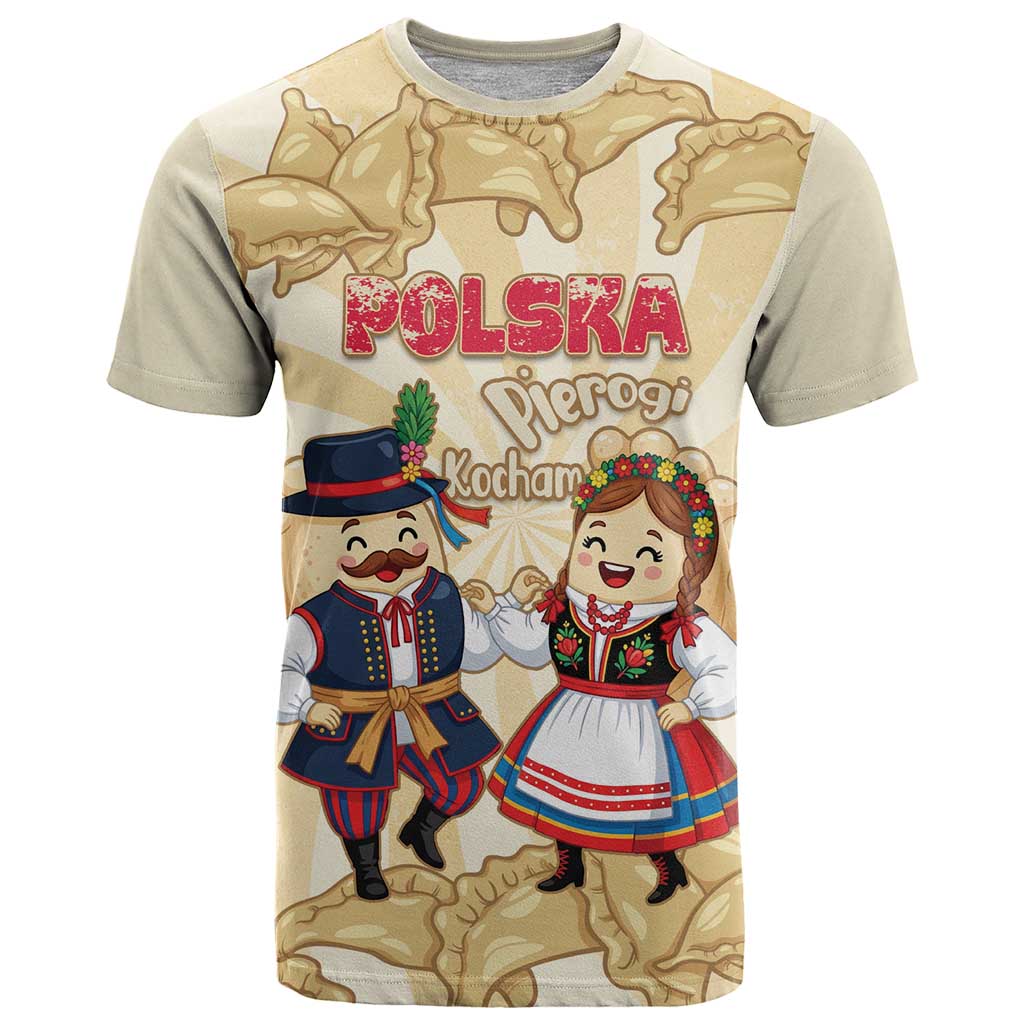 Personalised Pierogi Festival Poland T-Shirt Polska Dumpling Kocham Graphic Tee