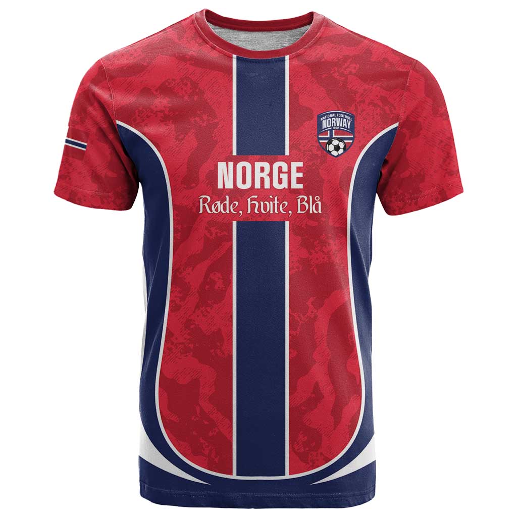 Custom Norway Football T-Shirt 2026 Come On Norge Graphic Tee