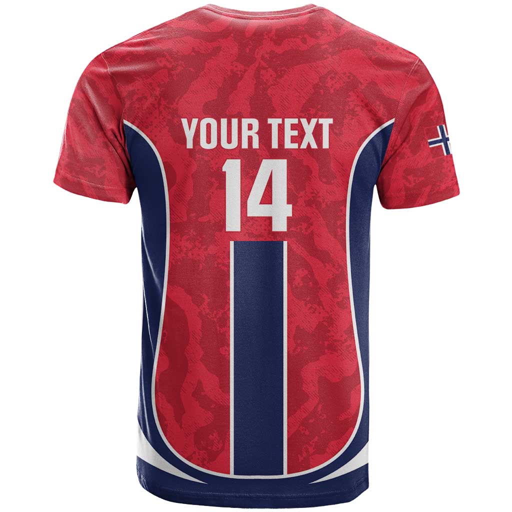 Custom Norway Football T-Shirt 2026 Come On Norge Graphic Tee