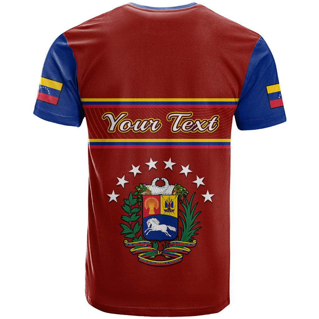 Personalised Venezuela T-Shirt Coat Of Arms Style Graphic Tee