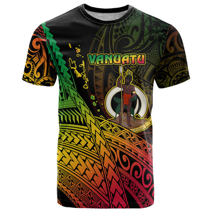 Personalised Vanuatu T-Shirt Proud To Be A Ni-Van Graphic Tee