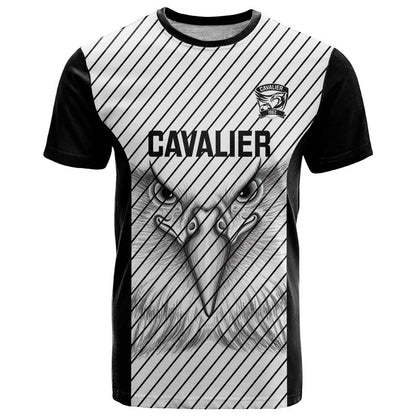 Cavalier Jamaica Football Custom T-Shirt Come On Eagles Graphic Tee