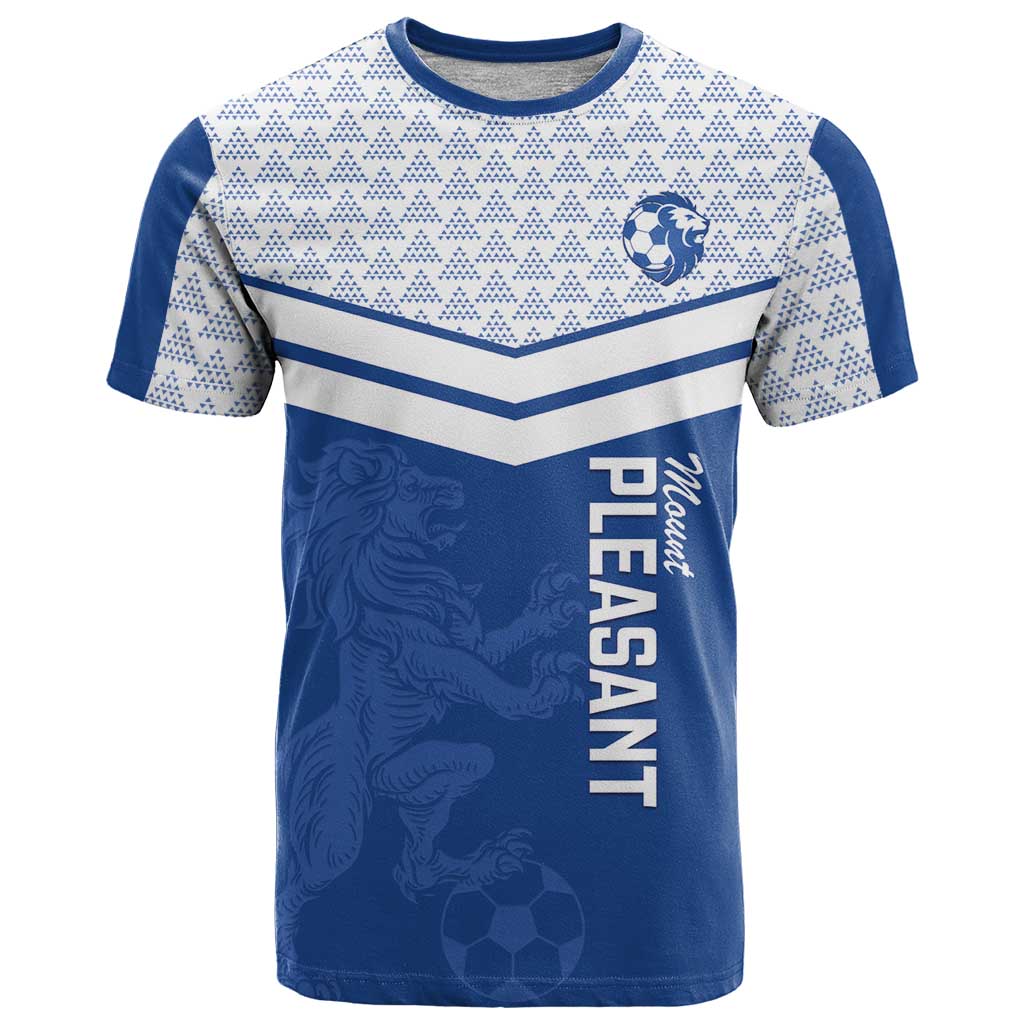 Mount Pleasant Jamaica Football Custom T-Shirt Come On Stush Graphic Tee
