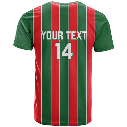 Robinhood Suriname Football Custom T-Shirt Go Geen Strijd Graphic Tee