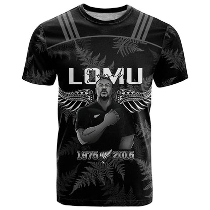 New Zealand Silver Fern Rugby T-Shirt Aotearoa Godfather Proud Gone But Never Forgotten Graphic Tee