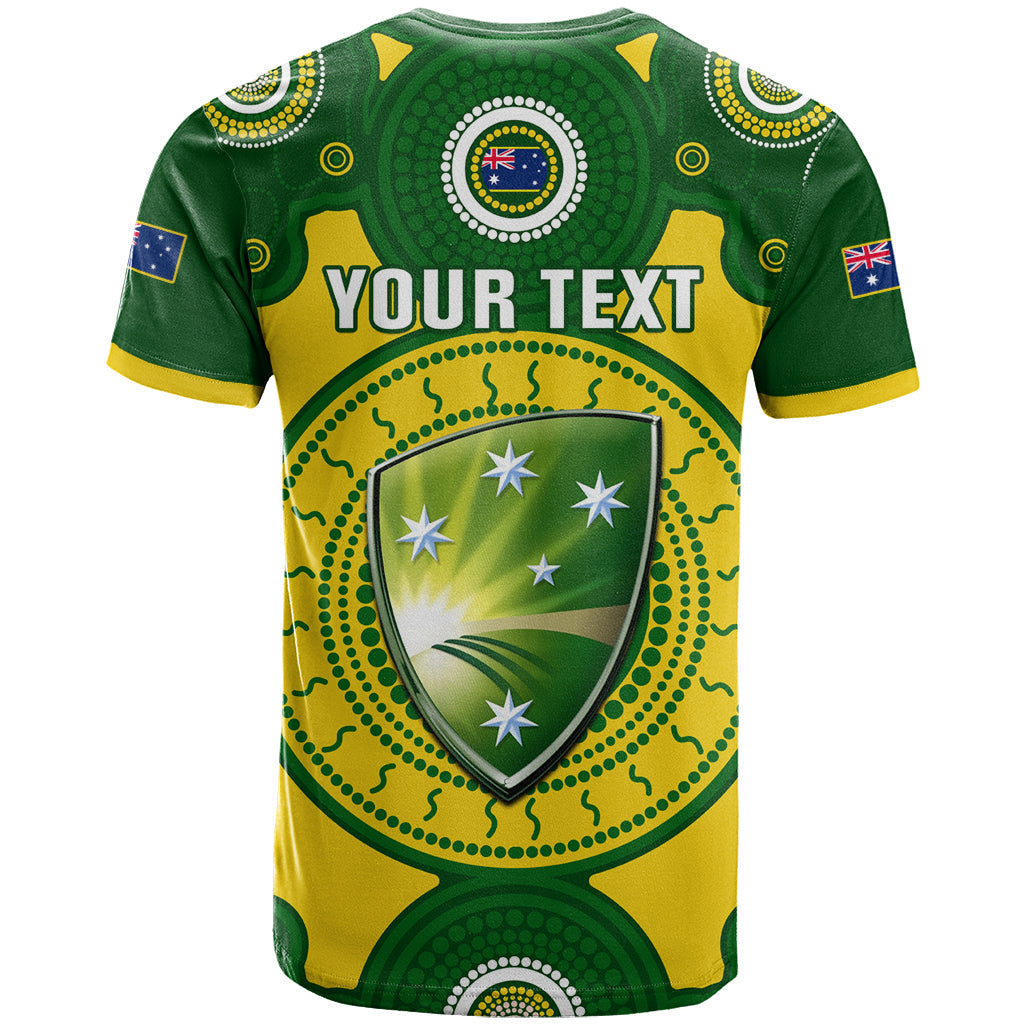 Personalised Australia Cricket T-Shirt World Cup 6th Champions Trophy National Color Graphic Tee