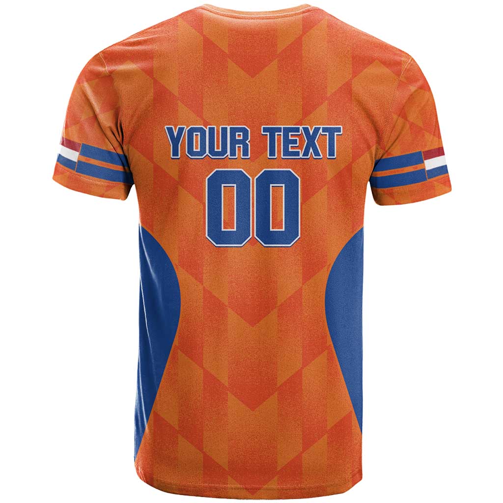 Custom Baseball Netherlands T-Shirt Go Champions Sporty Style Graphic Tee