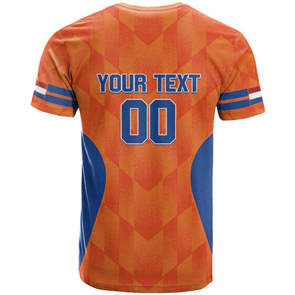 Custom Baseball Netherlands T-Shirt Go Champions Sporty Style Graphic Tee