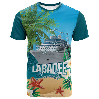 Afro Haiti Labadee Peninsula T-Shirt Caribbean Cruise Tropical Vibes Graphic Tee