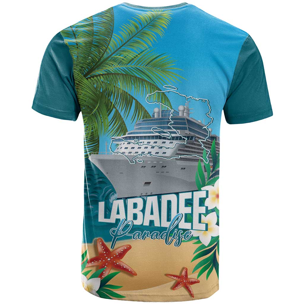 Afro Haiti Labadee Peninsula T-Shirt Caribbean Cruise Tropical Vibes Graphic Tee