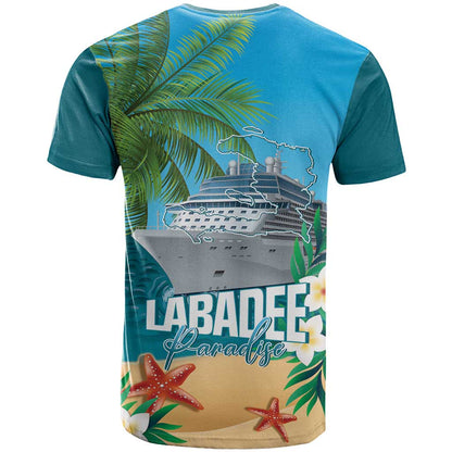 Afro Haiti Labadee Peninsula T-Shirt Caribbean Cruise Tropical Vibes Graphic Tee