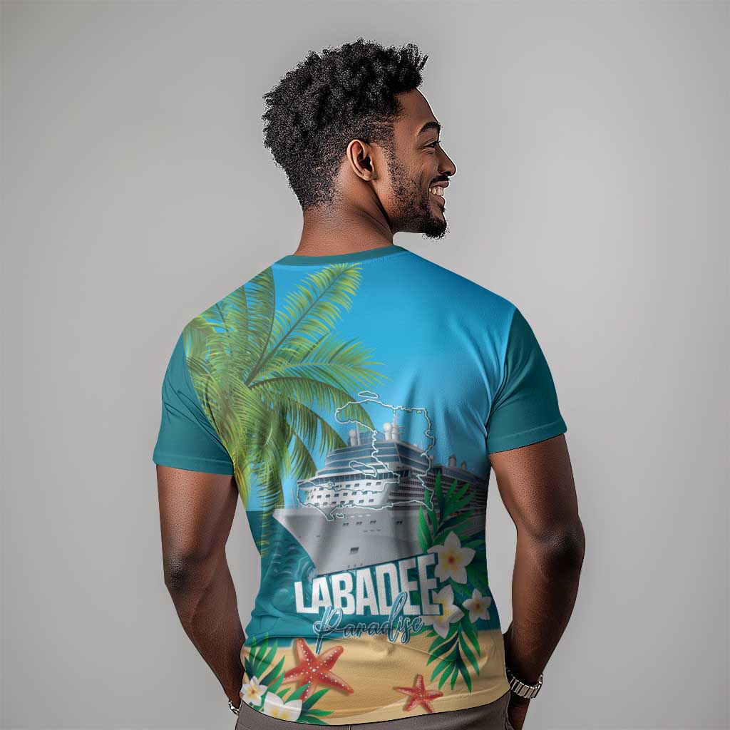 Afro Haiti Labadee Peninsula T-Shirt Caribbean Cruise Tropical Vibes Graphic Tee