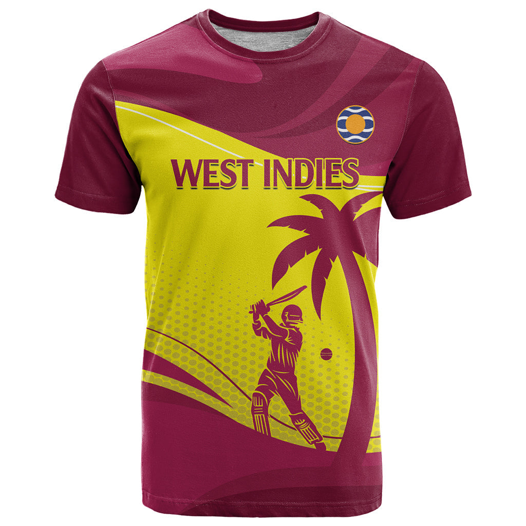 Custom West Indies Cricket T-Shirt 2024 World Cup Go Windies Graphic Tee