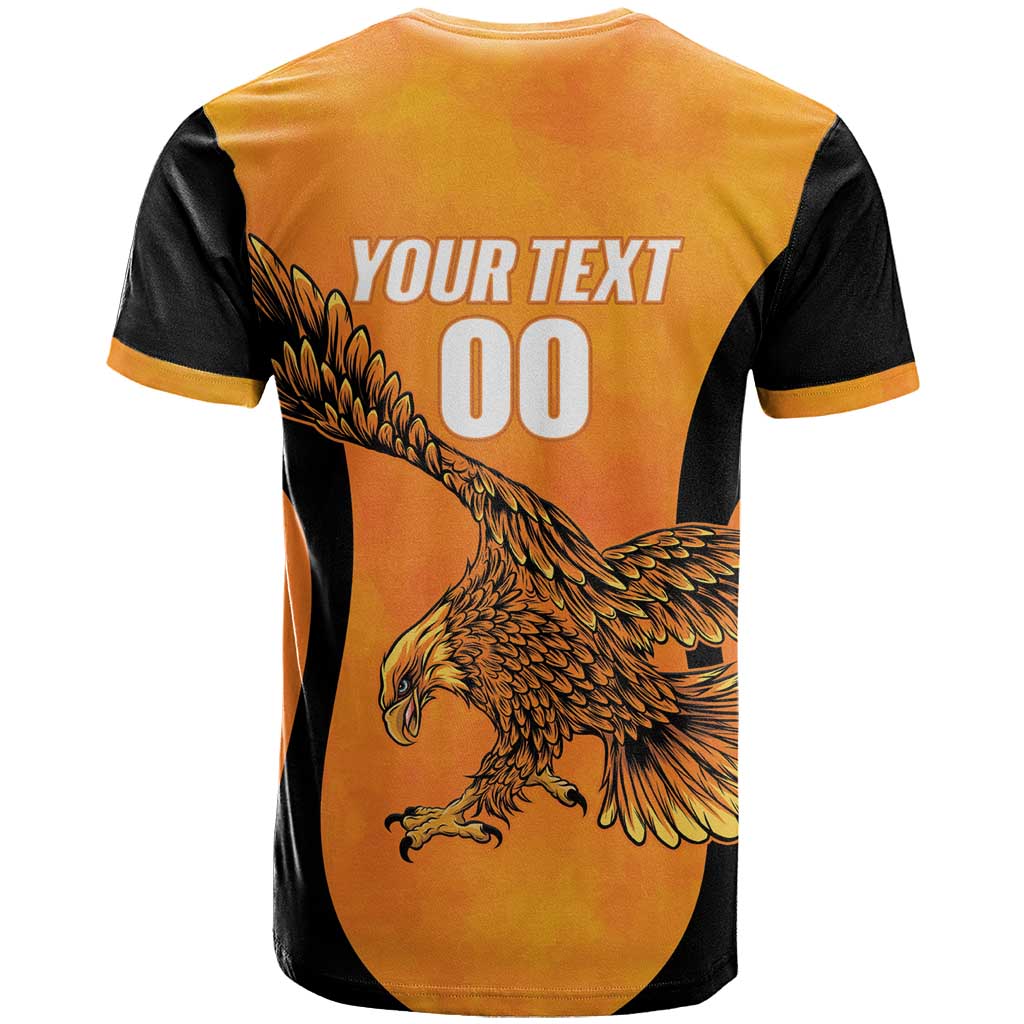 Custom Hyderabad India Cricket T-Shirt Go Sunrisers Eagle Graphic Tee