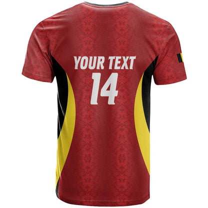 Custom Belgium Football T-Shirt 2026 Go De Rode Duivels Graphic Tee