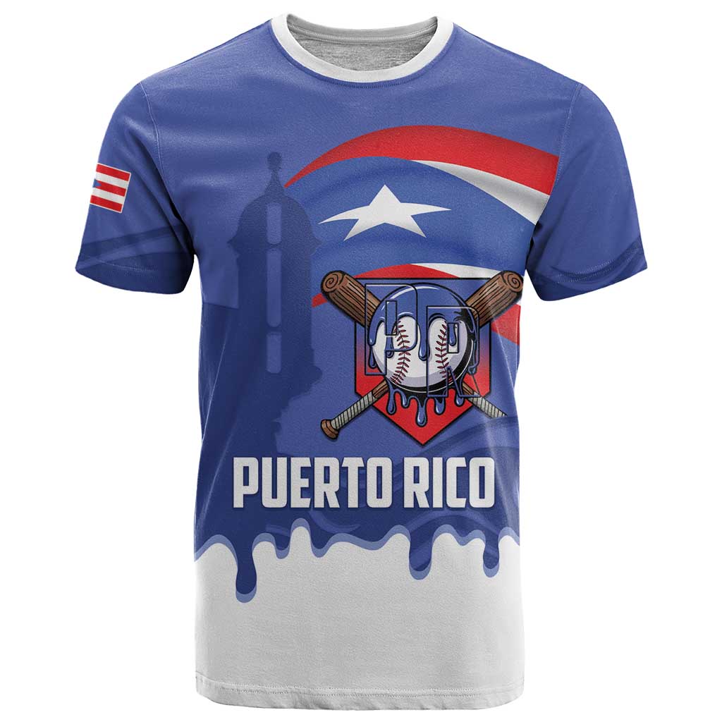 Puerto Rico 2026 Baseball Custom T-Shirt Go Puerto Rican El Morro Drip Style Graphic Tee