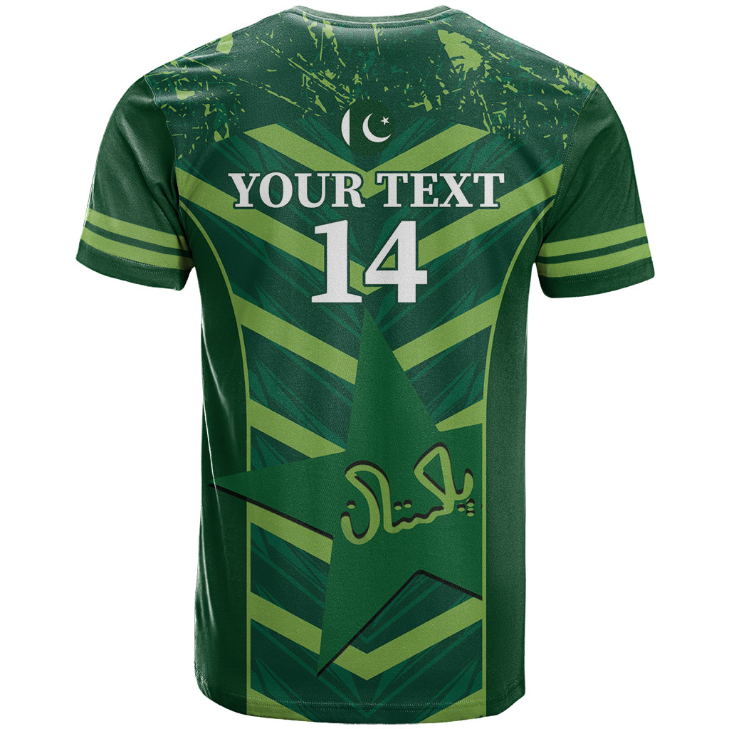 Custom Pakistan Cricket T-Shirt 2024 World Cup Go Shaheens Graphic Tee