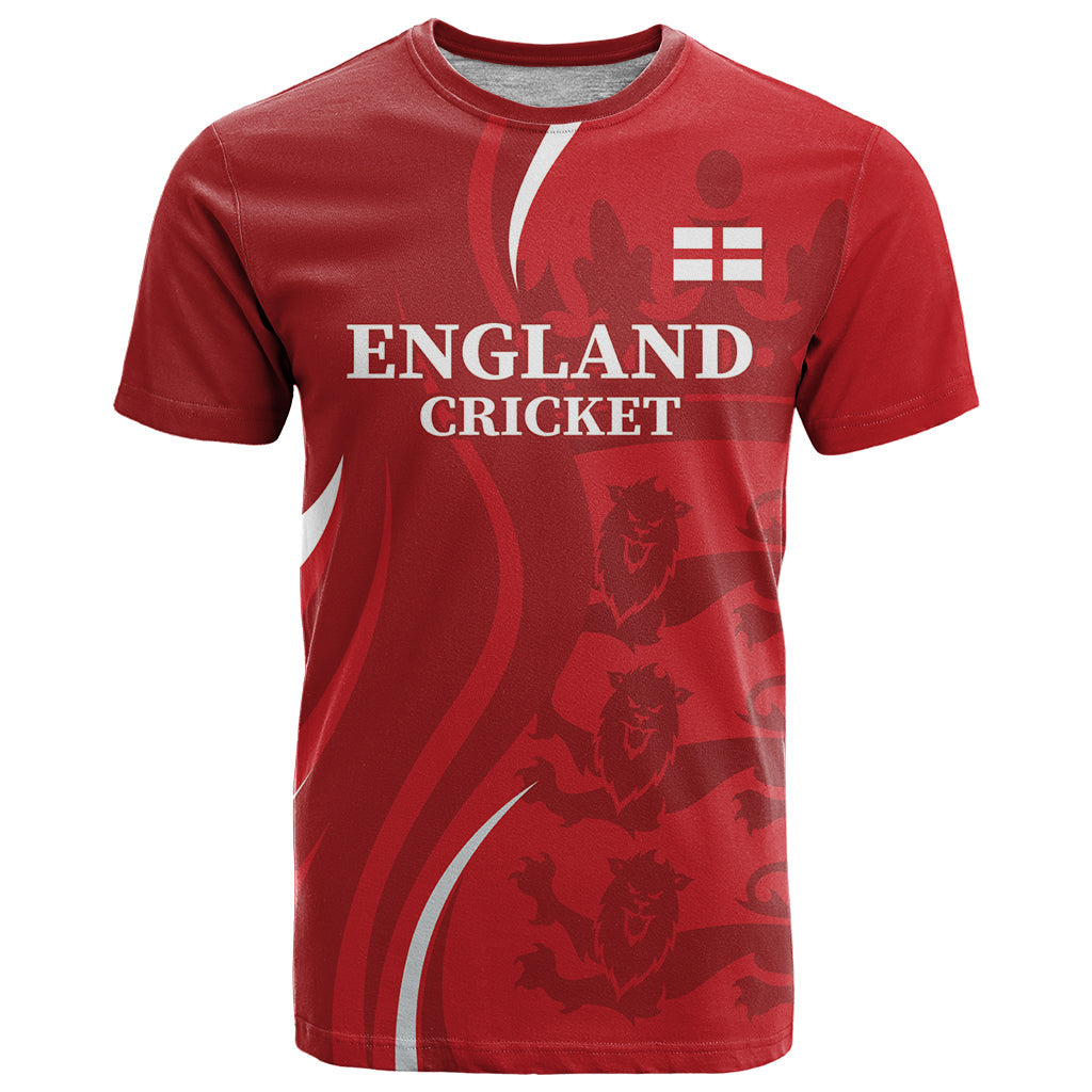 Custom England Cricket T-Shirt 2024 World Cup Go Champions Graphic Tee