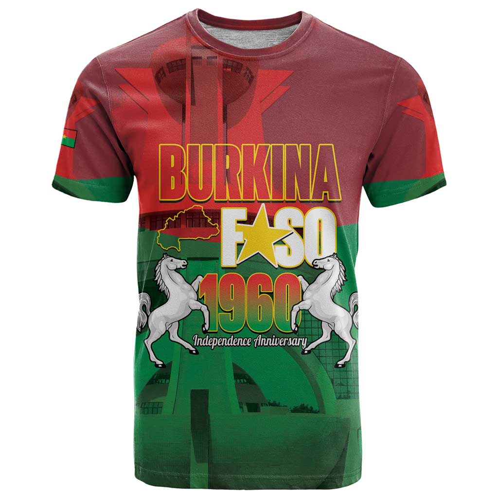 Burkina Faso Independence Day T-Shirt National Heroes Monument Proud Graphic Tee