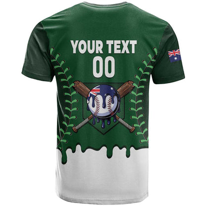 Australia 2026 Baseball Custom T-Shirt Go Aussie Drip Style Graphic Tee