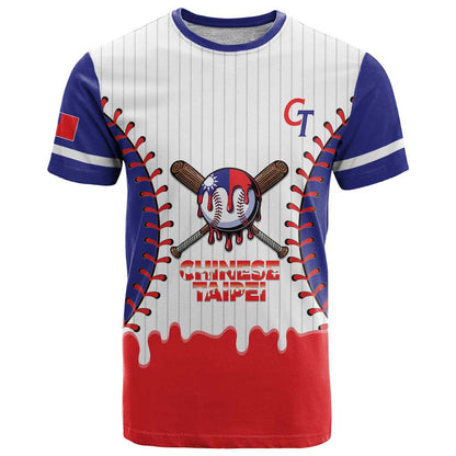 Chinese Taipei 2026 Baseball Custom T-Shirt Go Taiwan Drip Style Graphic Tee