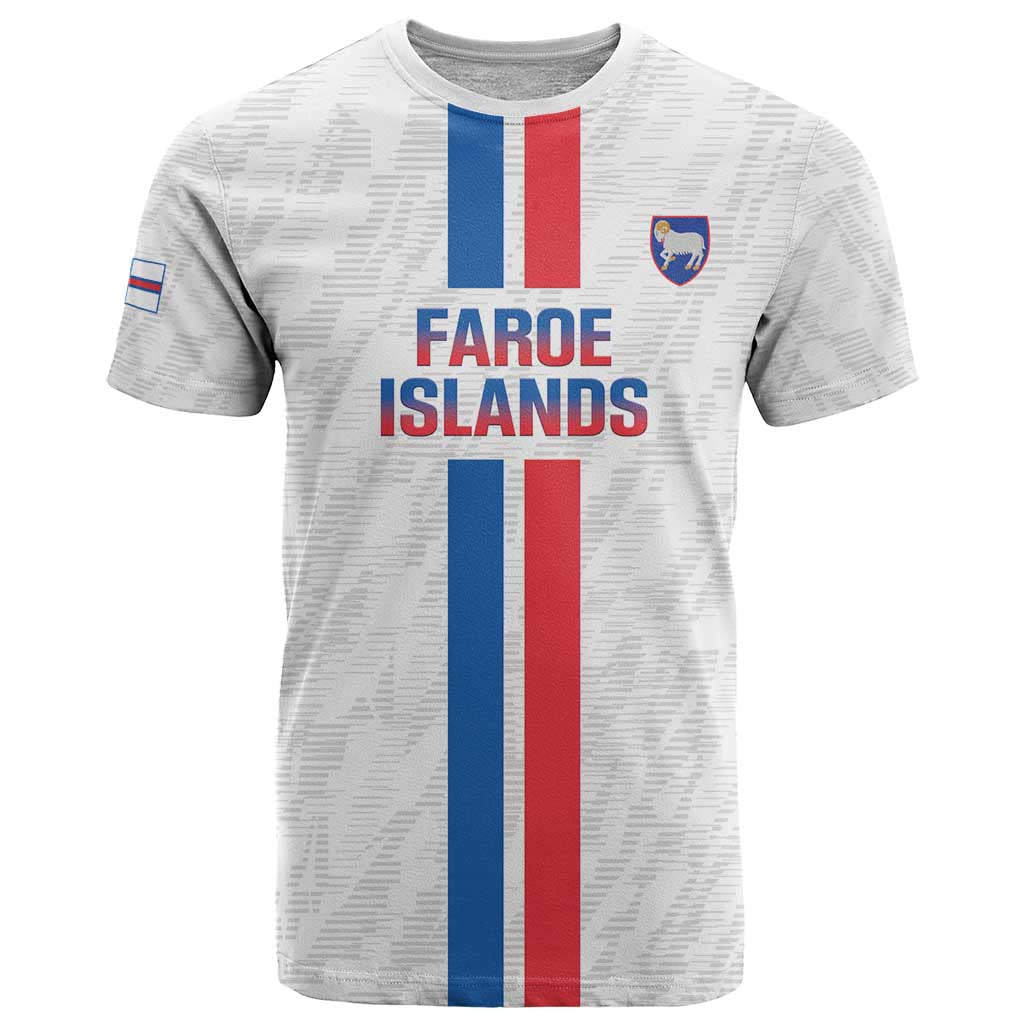 Custom Faroe Islands Football T-Shirt Come On National Team Graphic Tee