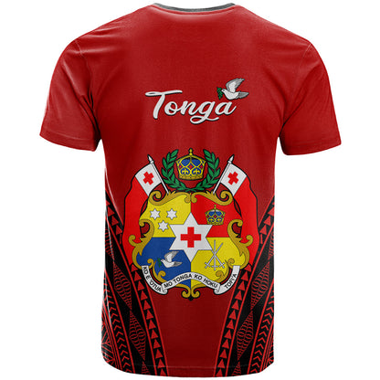 Tonga Heilala Flowers T-Shirt Tongan Ngatu Black Special Verison Graphic Tee