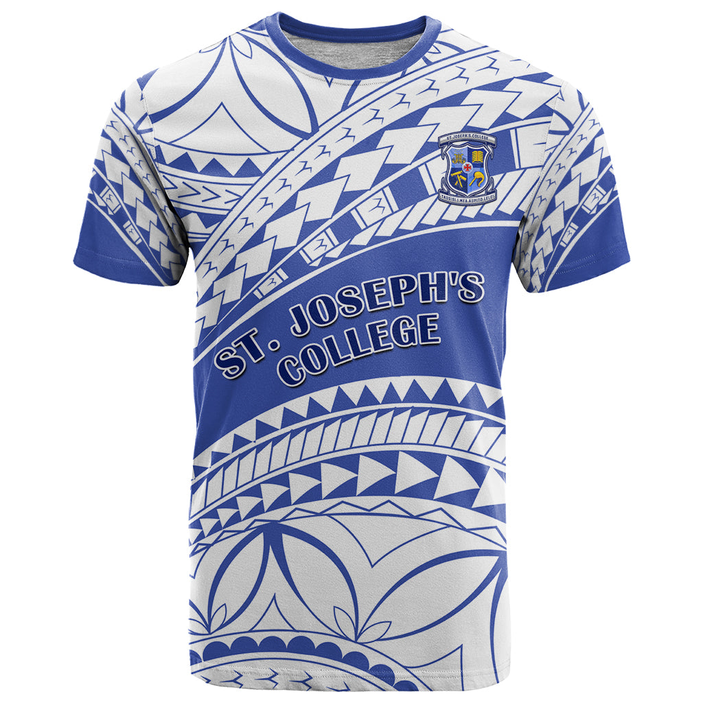 Personalised Samoa St Josephs College T-Shirt Marist Brothers Samoan Pattern Graphic Tee