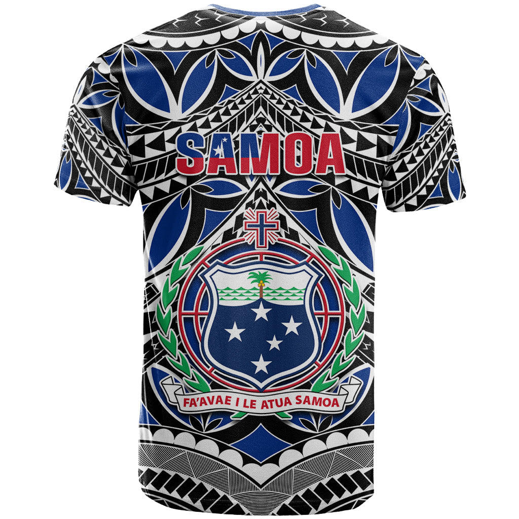 Samoa 685 T-Shirt Samoan Coat Of Arms Simple Style Graphic Tee