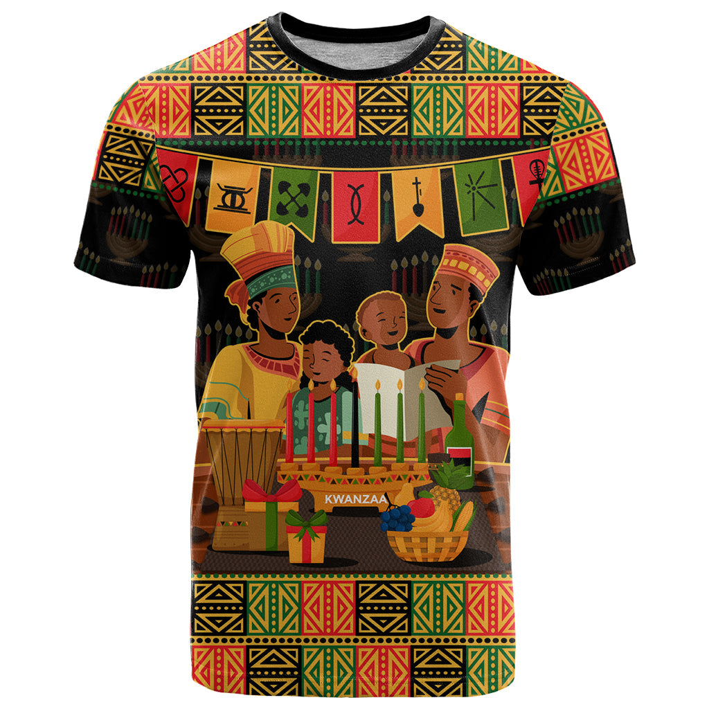 Happy Kwanzaa T-Shirt African-American Culture Celebration Graphic Tee