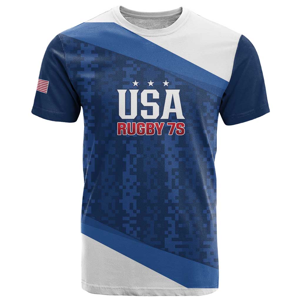Custom USA Rugby 2025 T-Shirt Go Champions Eagles Graphic Tee