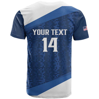 Custom USA Rugby 2025 T-Shirt Go Champions Eagles Graphic Tee