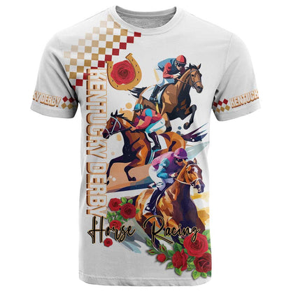 Kentucky Horse Racing T-Shirt 2025 Happy 151st Anniversary With Roses Graphic Tee