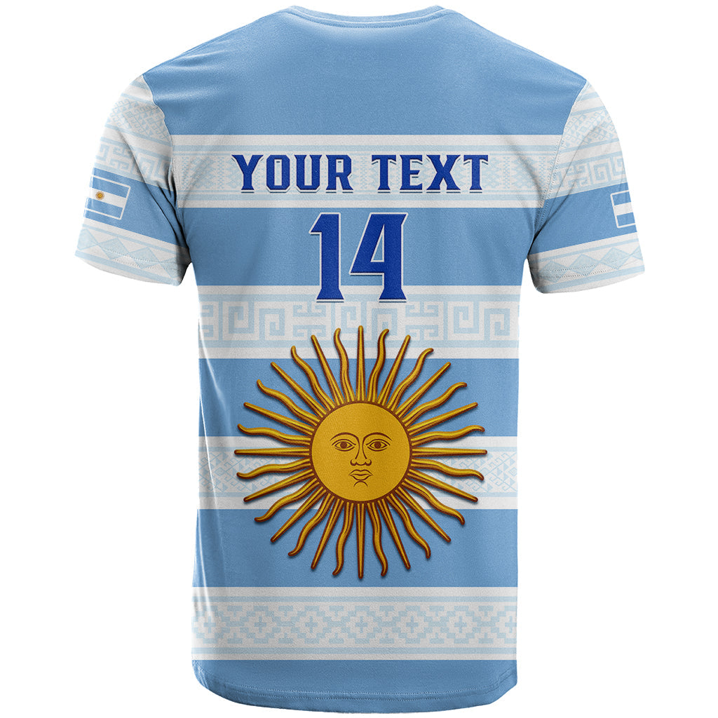 Personalised Argentina Rugby T-Shirt Los Pumas Go Champions Unique Style Graphic Tee
